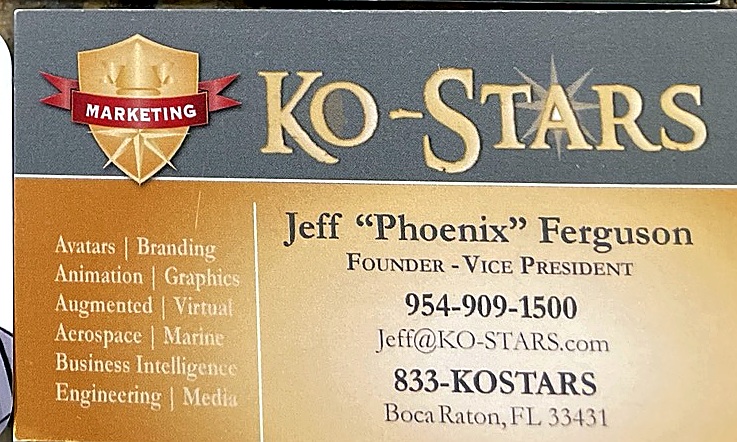 KO-STARS business card