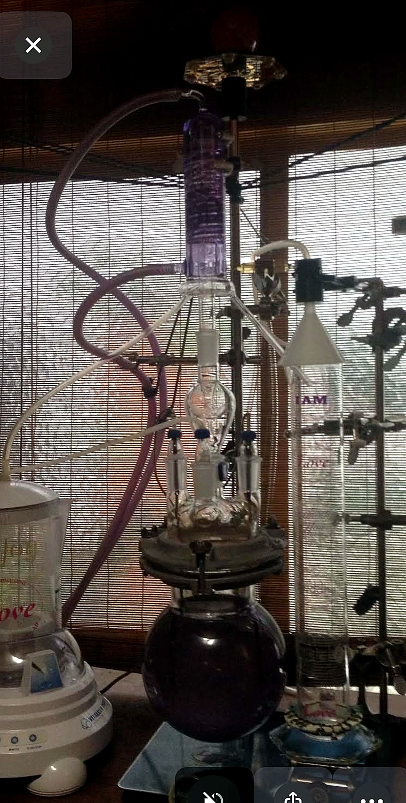 Distillation apparatus R&D
