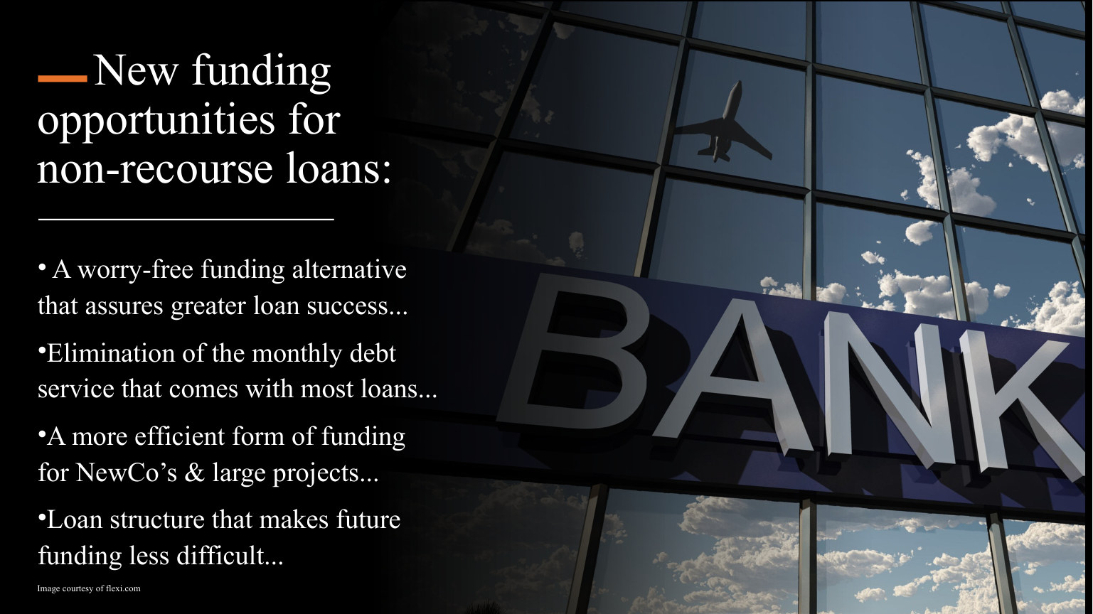 Bespoke Lifestyles International — SAFEGUARD Redemption / Non-Recourse Funding deck cover