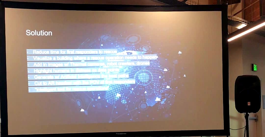ResQ pitch — Solution slide