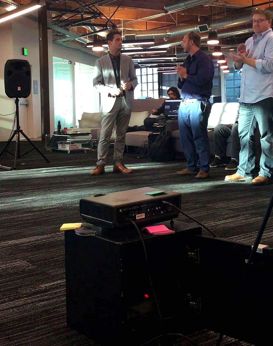 ResQ pitch closing to applause