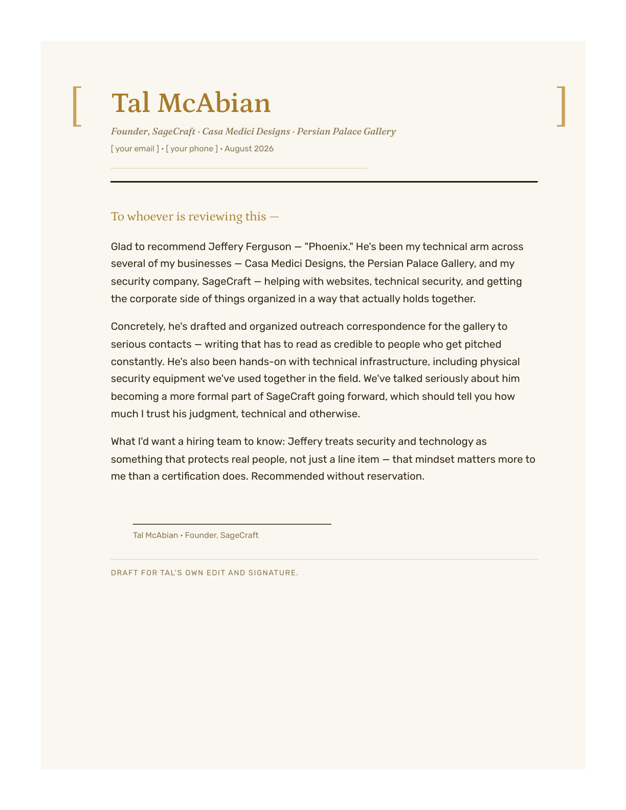 Tal McAbian — page 1