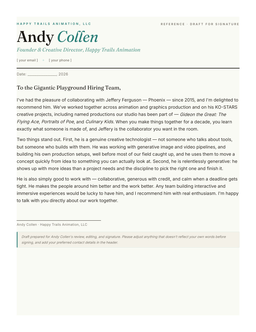 Andy Collen — page 1